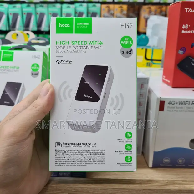 Hoco HI42 Mobile WiFi ya Kasi 150Mbps - 1