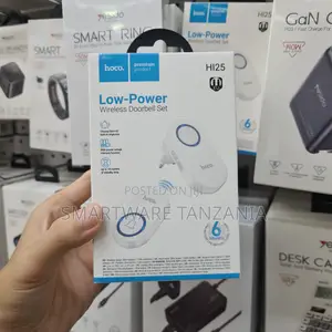 Hoco HI25 Low-Power Wireless Doorbell Set, 60 Melodies, 150m Range
