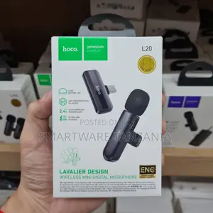 Hoco L20 Wireless Mini Digital Microphone, USB-C, 2.4GHz