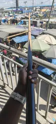 Emrad Billards Two-Piece Cue Stick (Black) - 3