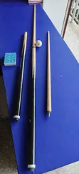 Emrad Billards Two-Piece Cue Stick (Black) - 4