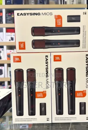 JBL EasySing Mics: Two Wireless Karaoke Microphones