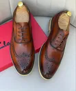Clarks Wing Trip Brogue Oxfords - Men's Leather Shoes - 2