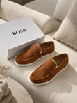 Boss Suede Penny Loafers - Luxury - 2