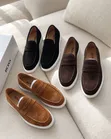 Boss Suede Penny Loafers - Luxury - 5