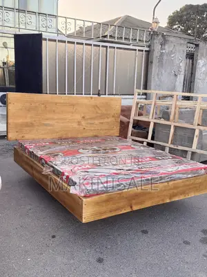 Brand New Wood-Mode Floating Bed Frame