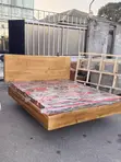 Brand New Wood-Mode Floating Bed Frame - 2