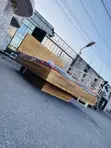 Brand New Wood-Mode Floating Bed Frame - 3