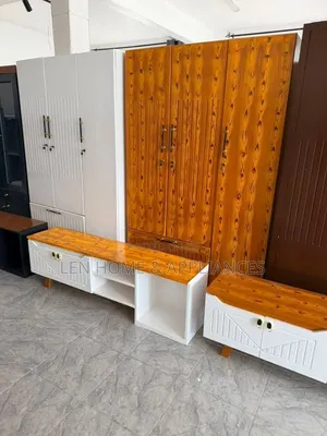Wood-Mode TV Stand - Brand New Brown