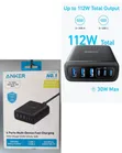 Anker 6-Port Ultra Fast Desktop Charger - 2
