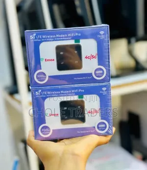 Emoa 4G/5G LTE Pocket WiFi Pro Isiyo na Waya