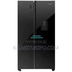 Hisense 508L Side-by-Side Refrigerator with Water Dispenser
