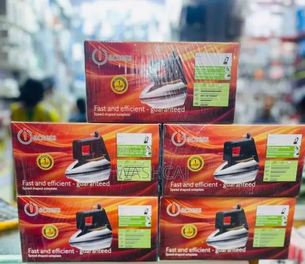 Access Dry Iron yenye Speed Shaped Soleplate - 1