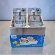 ACH AEF-808B Deep Fryer Umeme Chenye Mizinga Miwili - 1