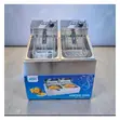 ACH AEF-808B Deep Fryer Umeme Chenye Mizinga Miwili - 2