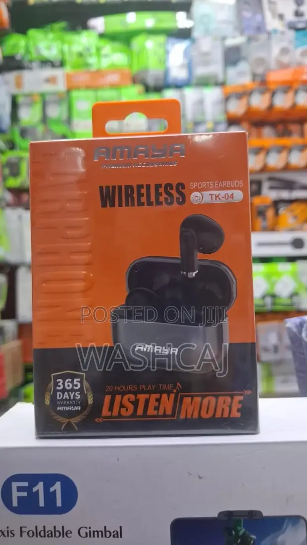 Amaya TK-04 Wireless Sports Earbuds - 1
