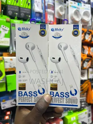 Blsky BH15 Hi-Res Audio Wired In-Ear Headphones with Mic