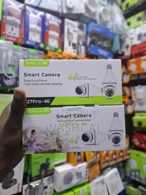 CALUS E27Pro-4G Smart Camera - 4G LTE Security, No WiFi
