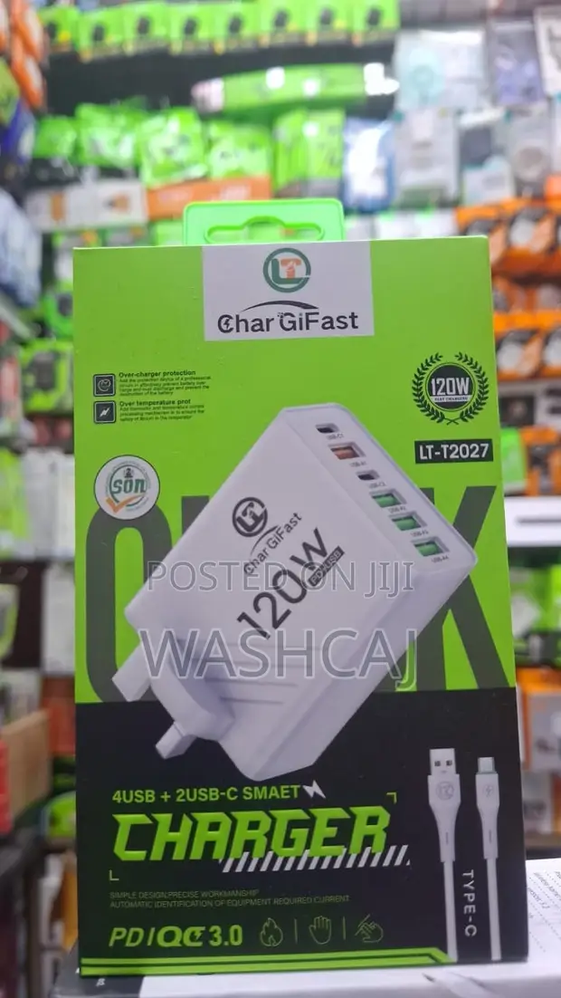 Oraimo CharGiFast 120W PD+USB Smart Charger - 1