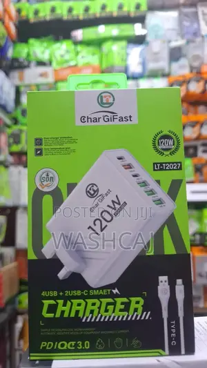 Oraimo CharGiFast 120W PD+USB Smart Charger