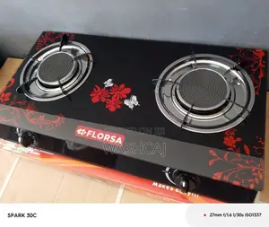 Florsa Spark 30C Double Burner Infrared Gas Cooker