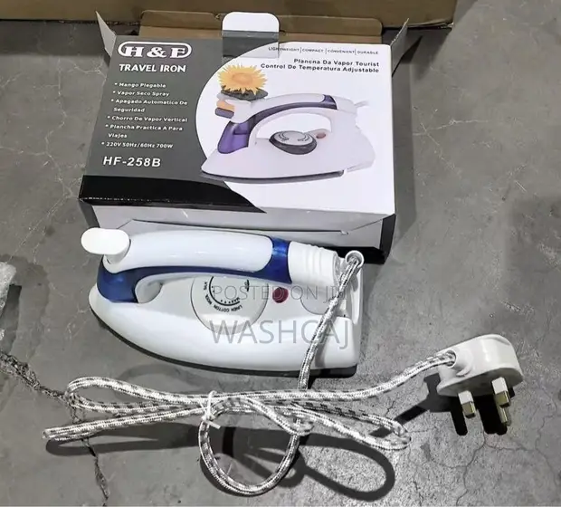 Chuma cha Kusafiria cha H&F HF-258B, 700W - 1
