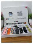 HiWatch Plus i20 Ultra Max Smartwatch na Earphones Set ya 10-in-1 - 2