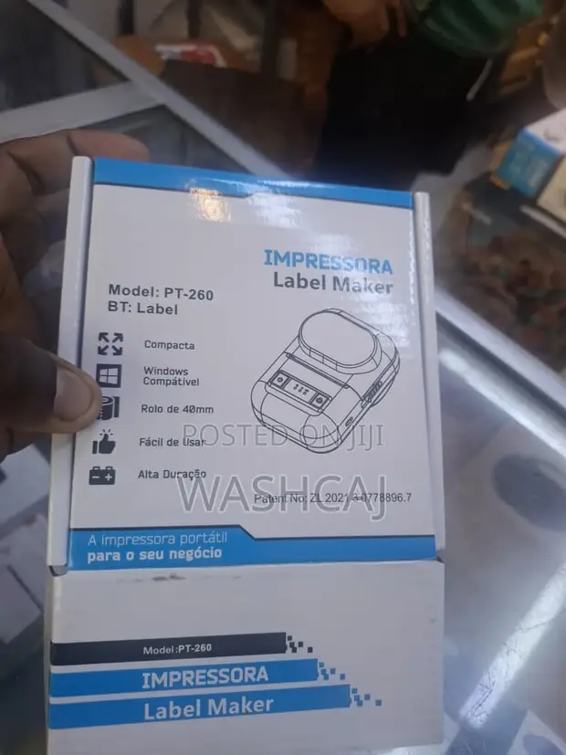 Impressora PT-260 Portable Bluetooth Label Maker - 1