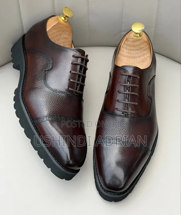 Clarks Caprio Leather Shoes - 1