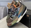 Jordan 3 Retro Court Sneakers - Mtindo wa Kawaida - 1