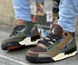 Jordan 3 Retro Court Sneakers - Mtindo wa Kawaida - 2