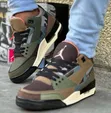 Jordan 3 Retro Court Sneakers - Mtindo wa Kawaida - 3