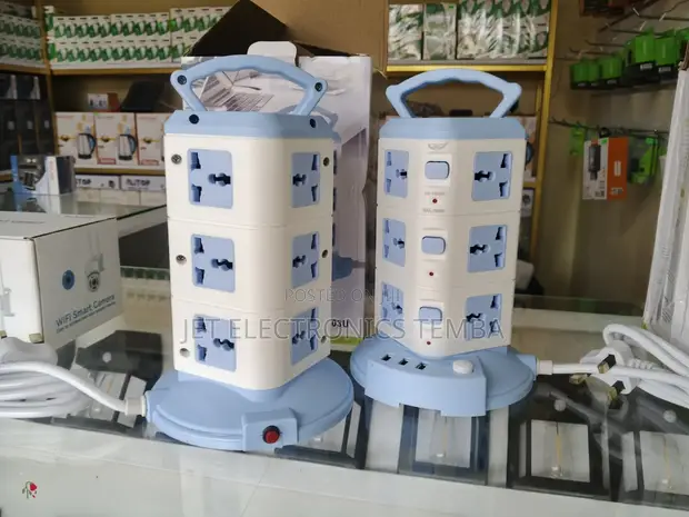 Jet Tec Multifunctional Power Socket with 3 USB Ports - 1