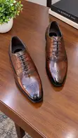 Sharp Men's Leather Shoes by Clarks - 1