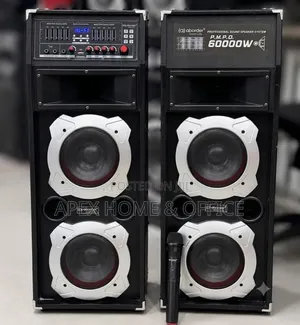Aborder AB-608WT Tower Speakers with Bluetooth