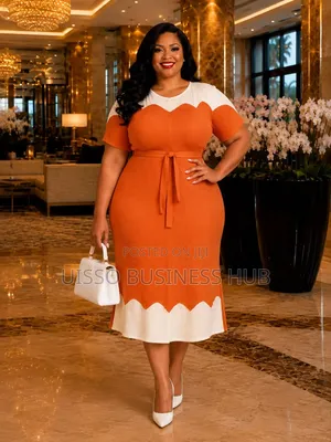 Women's Fashion Dress - Multicolor