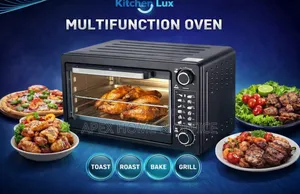Lux 48L Countertop Oven with 2 Knobs