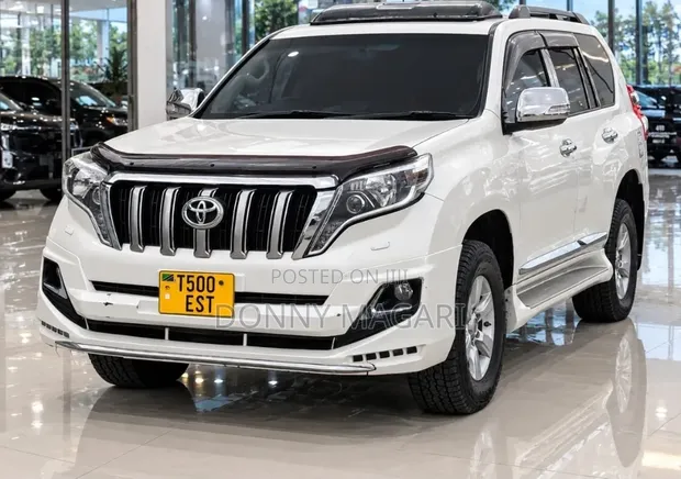 Toyota Land Cruiser Prado 2017 Nyeupe - 1