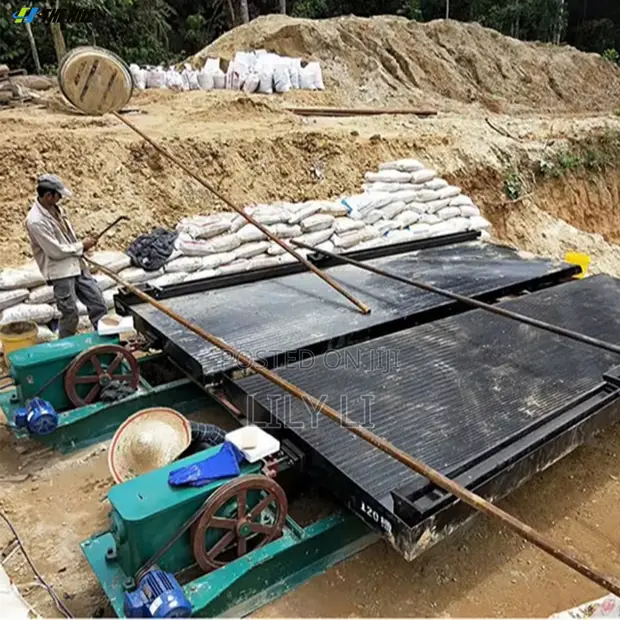 6-S Shaking Table - 95% Gravity Concentrator Mining Equipment - 1