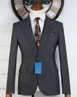 Bagozza Milano Gray 3-Piece Suit - 2