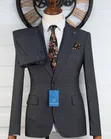 Bagozza Milano Gray 3-Piece Suit - 4