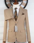Bagozza Milano Beige 3-Piece Suit - 3
