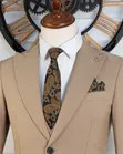 Bagozza Milano Beige 3-Piece Suit - 4