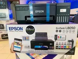 Epson EcoTank L8050 WiFi Photo Printer - 6 Colour