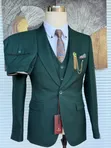 St Oscar Turkey Green Suit (3 Pieces) - 4
