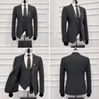 St. Oscar Turkey 3-Piece Gray Suit - 3