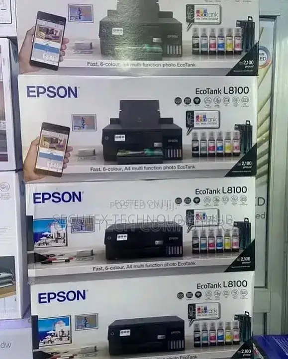Epson EcoTank L8100 A4 Photo Printer - Mpya - 1