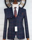 Marcelino Blue 3-Piece Draft Suit - 4