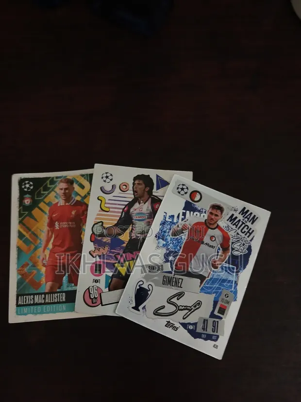 Rare Football Cards - Champions League Edition - 1