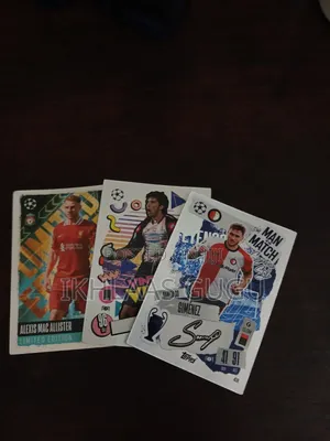 Rare Football Cards - Champions League Edition